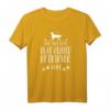 Der mit dem Flat Coated Retriever geht Hundespruch T-Shirt – Lustiges Geschenk für Hundeliebhaber & Züchter