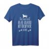 Der mit dem Flat Coated Retriever geht Hundespruch T-Shirt – Lustiges Geschenk für Hundeliebhaber & Züchter
