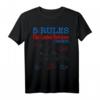 5 Rules for Flat-Coated Retriever Owners T-Shirt – Perfektes Geschenk für Hundeliebhaber und Flatcoat Fans