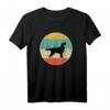 Flachbeschichtetes Retriever Dog Geschenk T-Shirt – Retro Design, Perfekt für Hunde- und Retriever-Liebhaber zu Geburtstag und Weihnachten