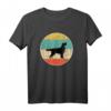 Flachbeschichtetes Retriever Dog Geschenk T-Shirt – Retro Design, Perfekt für Hunde- und Retriever-Liebhaber zu Geburtstag und Weihnachten