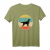 Flachbeschichtetes Retriever Dog Geschenk T-Shirt – Retro Design, Perfekt für Hunde- und Retriever-Liebhaber zu Geburtstag und Weihnachten