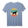 Flachbeschichtetes Retriever Dog Geschenk T-Shirt – Retro Design, Perfekt für Hunde- und Retriever-Liebhaber zu Geburtstag und Weihnachten