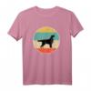 Flachbeschichtetes Retriever Dog Geschenk T-Shirt – Retro Design, Perfekt für Hunde- und Retriever-Liebhaber zu Geburtstag und Weihnachten