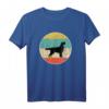 Flachbeschichtetes Retriever Dog Geschenk T-Shirt – Retro Design, Perfekt für Hunde- und Retriever-Liebhaber zu Geburtstag und Weihnachten