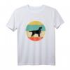 Flachbeschichtetes Retriever Dog Geschenk T-Shirt – Retro Design, Perfekt für Hunde- und Retriever-Liebhaber zu Geburtstag und Weihnachten