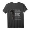 Ich bin dein Freund Dein Partner Dein Flat Coated Retriever T-Shirt - Lustiges Geschenk für Hundeliebhaber zu Geburtstag, Vatertag, Weihnachten & mehr