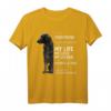 Ich bin dein Freund Dein Partner Dein Flat Coated Retriever T-Shirt - Lustiges Geschenk für Hundeliebhaber zu Geburtstag, Vatertag, Weihnachten & mehr