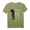 Ich bin dein Freund Dein Partner Dein Flat Coated Retriever T-Shirt - Lustiges Geschenk für Hundeliebhaber zu Geburtstag, Vatertag, Weihnachten & mehr