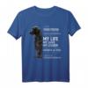 Ich bin dein Freund Dein Partner Dein Flat Coated Retriever T-Shirt - Lustiges Geschenk für Hundeliebhaber zu Geburtstag, Vatertag, Weihnachten & mehr