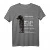 Ich bin dein Freund Dein Partner Dein Flat Coated Retriever T-Shirt - Lustiges Geschenk für Hundeliebhaber zu Geburtstag, Vatertag, Weihnachten & mehr