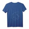 Damen Lustiges Hund Flat Coated Retriever T-Shirt mit V-Ausschnitt – Witziges Hunde-Design für Hundeliebhaberinnen