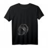 Damen Lustiges Neugieriger Hund Flat Coated Retriever T-Shirt mit V-Ausschnitt – Perfektes Geschenk für Hundeliebhaberinnen