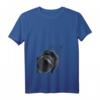 Damen Lustiges Neugieriger Hund Flat Coated Retriever T-Shirt mit V-Ausschnitt – Perfektes Geschenk für Hundeliebhaberinnen
