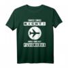 Flugzeug Flugmodus Pilot T-Shirt - Lustiges Design für Flugenthusiasten, Piloten & Menschen mit Flugangst, ideales Geschenk