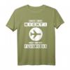 Flugzeug Flugmodus Pilot T-Shirt - Lustiges Design für Flugenthusiasten, Piloten & Menschen mit Flugangst, ideales Geschenk