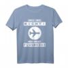 Flugzeug Flugmodus Pilot T-Shirt - Lustiges Design für Flugenthusiasten, Piloten & Menschen mit Flugangst, ideales Geschenk