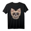 Chihuahua Hund Tragende Swag-Flieger-Sonnenbrille T-Shirt - Lustiges Design für Tierliebhaber und Hunde-Fans
