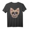 Chihuahua Hund Tragende Swag-Flieger-Sonnenbrille T-Shirt - Lustiges Design für Tierliebhaber und Hunde-Fans