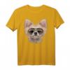 Chihuahua Hund Tragende Swag-Flieger-Sonnenbrille T-Shirt - Lustiges Design für Tierliebhaber und Hunde-Fans