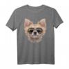 Chihuahua Hund Tragende Swag-Flieger-Sonnenbrille T-Shirt - Lustiges Design für Tierliebhaber und Hunde-Fans
