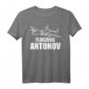 Antonov An-225 Flugzeug T-Shirt – Großes Geschenk für Flugbegeisterte, Flugschüler, Aviatiker und Flughafenfans zum Geburtstag & Weihnachten