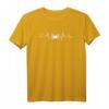 Krabbe Heartbeat Lustiges Krebse Lover Eater Grafik T-Shirt – Originelles Meeresfrüchte-Shirt für Männer, Frauen & Kinder