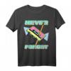 90er Jahre Party Kostüm & 80er Never Forget Retro Kassette T-Shirt – Perfekt für Motto Partys & nostalgische Geschenke