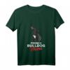 Damen Frenchie Mama T-Shirt mit V-Ausschnitt - Lustiges Bulldoggen Motiv, Perfekt als Geschenk für Hunde- und Bulldoggenliebhaberinnen