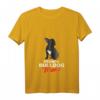 Damen Frenchie Mama T-Shirt mit V-Ausschnitt - Lustiges Bulldoggen Motiv, Perfekt als Geschenk für Hunde- und Bulldoggenliebhaberinnen