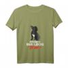 Damen Frenchie Mama T-Shirt mit V-Ausschnitt - Lustiges Bulldoggen Motiv, Perfekt als Geschenk für Hunde- und Bulldoggenliebhaberinnen