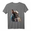 Lustiges Frenchie French Bulldog T-Shirt für Hundeliebhaber – Perfekt für Gassi gehen, Frenchie Papa & Mama Geschenk