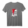 Santa Französische Bulldogge Weihnachtsmann T-Shirt - Festliches Hundemotiv für Weihnachtsfeier & Tierliebhaber