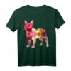 Hundebesitzer Frenchie T-Shirt mit Blumenstil - Buntes Design für Hundeliebhaber, Frenchie-Fans & Hundemamas, Perfekt für Geburtstage & Weihnachten