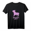Damen Frenchie Mom T-Shirt - Lustiges Bulldogge Hund Liebe Motiv für Hundeliebhaber, Gassi gehen & Geschenkideen zu Geburtstagen, Weihnachten & Muttertag