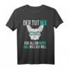 Der Frenchie Tut Nix Französische Bulldogge Lustiges Sprüche T-Shirt – Perfekt für Hundeliebhaber, Züchter & als Geschenk zu Weihnachten & Geburtstagen