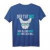 Der Frenchie Tut Nix Französische Bulldogge Lustiges Sprüche T-Shirt – Perfekt für Hundeliebhaber, Züchter & als Geschenk zu Weihnachten & Geburtstagen
