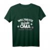 Weltbeste Hundeoma Oma Lustiges Hundemotiv T-Shirt – Perfekte Geschenkidee für Hundeliebhaber, Oma, Mamas & Frauen zu Weihnachten & Geburtstag