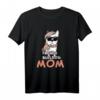French Bulldogge Mom T-Shirt – Geschenk für Hundeliebhaberinnen, Backfans und Familienmitglieder zu Weihnachten oder Geburtstag