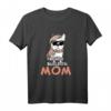 French Bulldogge Mom T-Shirt – Geschenk für Hundeliebhaberinnen, Backfans und Familienmitglieder zu Weihnachten oder Geburtstag