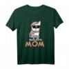 French Bulldogge Mom T-Shirt – Geschenk für Hundeliebhaberinnen, Backfans und Familienmitglieder zu Weihnachten oder Geburtstag