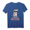 French Bulldogge Mom T-Shirt – Geschenk für Hundeliebhaberinnen, Backfans und Familienmitglieder zu Weihnachten oder Geburtstag