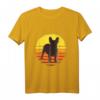 Retro Französische Bulldogge Geschenkidee T-Shirt für Herrchen, Frauchen und Züchter – Liebe für French Bullys und Welpen