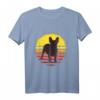 Retro Französische Bulldogge Geschenkidee T-Shirt für Herrchen, Frauchen und Züchter – Liebe für French Bullys und Welpen