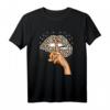 Inked Woman T-Shirt mit Gepard- und Leopardenmuster | Lippen Kussmund Design für starke, tätowierte Frauen – Statement Mode & Geschenk
