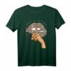 Inked Woman T-Shirt mit Gepard- und Leopardenmuster | Lippen Kussmund Design für starke, tätowierte Frauen – Statement Mode & Geschenk