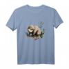 Marder Baummarder Wildtier Pinemarten Frettchen Ferret Damen T-Shirt - Wald- und Wildtierliebe für Naturfans