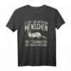Frettchen Zwei Arten Von Menschen Frettchenhalter Haustier T-Shirt – Lustiges Tierliebhaber Outfit mit Spruch