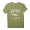 Frettchen Zwei Arten Von Menschen Frettchenhalter Haustier T-Shirt – Lustiges Tierliebhaber Outfit mit Spruch