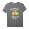Ein Leben Ohne Camping Ist Möglich Aber Sinnlos Wohnwagen T-Shirt - Lustiges Geschenk für Camping- und Outdoor-Fans, Urlauber & Naturfreunde